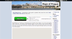 Desktop Screenshot of mapsofprague.com